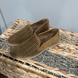 Chic Brown Suede Loafers for Women